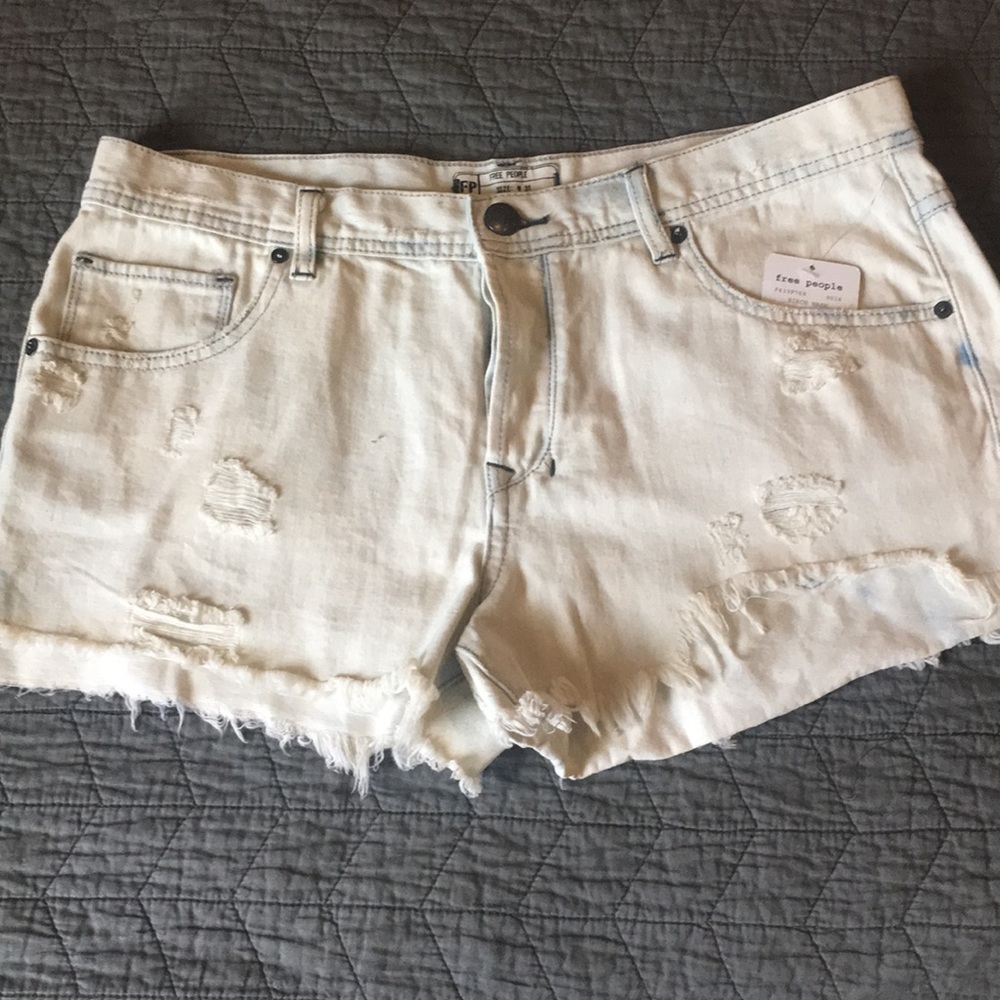Free People Demin Shorts
